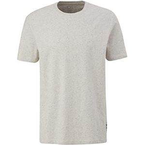 Q/S by s.Oliver T-shirt voor heren, korte mouwen, bruin, XL