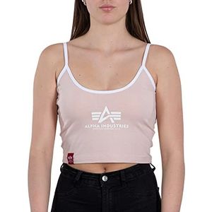 Alpha Industries Basic ML Cropped Tank Top Tank Top voor dames Pale Peach