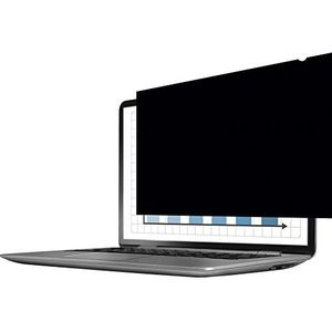 Fellowes privacy screen PrivaScreen Black-out privacy filter voor laptop, 14 inch 16:9 breedbeeld ratio 16:9 - Zwart