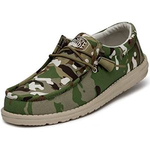 Hey Dude Wally Ripstop Moccasin, voor heren, multi-camo, 38 EU, multi camo, 38 EU