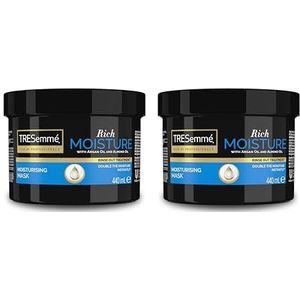 TRESemmé Rich Moisture Haarmasker, voor 2x instant hydratatie* 2 x 440 ml