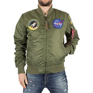 Alpha Industries MA-1 VF NASA bomberjack voor heren Sage-Green