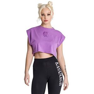 Gianni Kavanagh Lavender Candy T-shirt voor dames, Paars, M