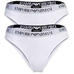 Emporio Armani - Essential Cotton - Slipje - 2 Eenheden - Vrouw