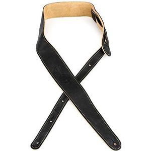 Fender® »ROAD WORN® LEATHER GUITAR STRAP« Gitaarband | Leer| Breedte: 5cm | Kleur: Zwart