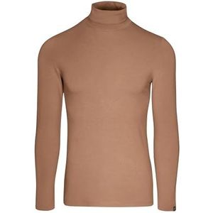 Coltrui - Hazelnoot - 94% Viscose 6% Elastaan - Lange Mouwen