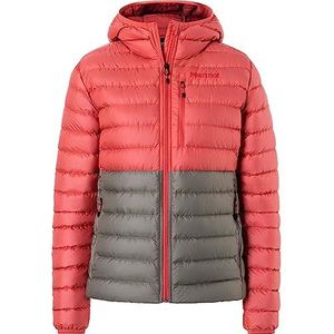 Marmot Dames Wm's Highlander Hoody Warm Donsjas, Geïsoleerde Hooded Winterjas, Ademend 700 FP Down Puffy, Lichtgewicht Packable Outdoor Jacket, Winddicht (pak van 1)