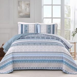 Maak zelf een sprei met blokpatroon | DIY