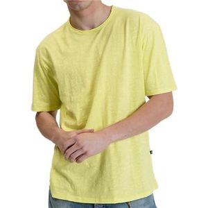 Gianni Lupo GL1053F-S23 T-shirt, geel, L heren, Geel