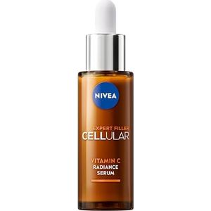 NIVEA CELLULAR Expert Filler Vitamine C Radiance Serum, licht huidverzorgingsserum met vitamine E, gezichtsverzorging voor gladde rimpels en een stralende huid (30 ml)