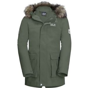 Jack Wolfskin Elk Island 3-in-1 Parka, tijmgroen, 092
