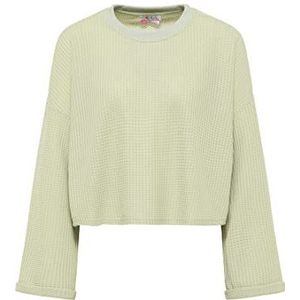 SIDONA Dames sweatshirt 14523460-SI01, mint, M, munt, M