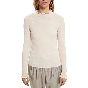 ESPRIT Collection Dames 112EO1I328 Pullover 275/DUSTY Nude, S, 275/Dusty Nude, S