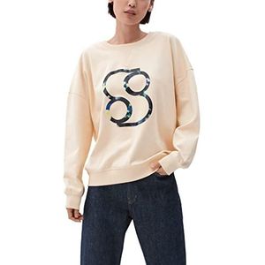 s.Oliver Women's 2121497 Sweatshirt, beige, 32