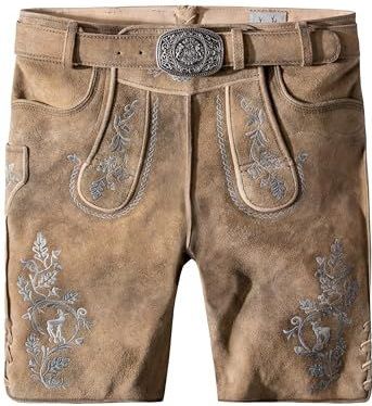 STOCKERPOINT - Klederdracht Broek - Lichtbruin - Girgl - Slimfit