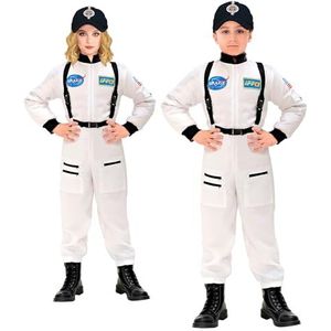 Widmann - Astronautenkostuum voor kinderen, ruimtepak, ruimtereizigers, themafeest, carnaval