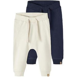 NAME IT child joggingbroek 2 stuks, Dark Sapphire, 98