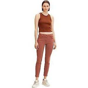 TOM TAILOR Dames Alexa Skinny Fit broek 1032655, 30041 - Grounded Brown, 42W / 30L