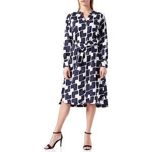 bugatti Dames W1205-21385 jurk, marine-380, standaard, Marine-380, 34