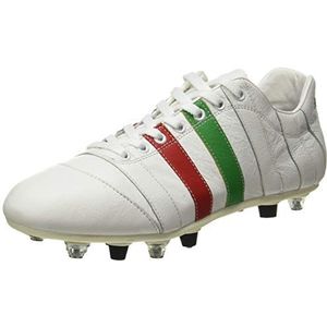 Pantofola d'Oro voetbalschoenen wit/groen/rood EU 43