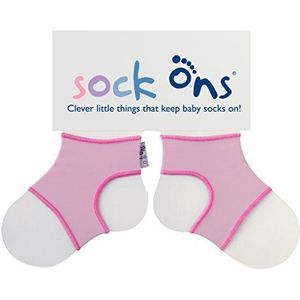 Sock Ons unisex - baby sokkenhouder 140559 6-12 Maanden babyroze