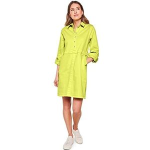 Cecil Jeansjurk voor dames, Limelight Yellow, XL