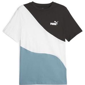 PUMA Power Cat Tee Vet Blauw