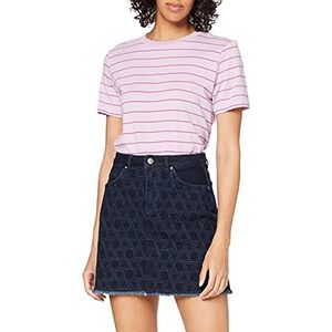 Yargir dames rok mini embroidered denim skirt