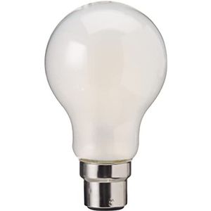 OSRAM LED lamp, Base: B22d, Cool White, 4000 K, 4 W, vervanging voor 40 W gloeilamp, frosted, LED Retrofit CLASSIC A 1 Pack