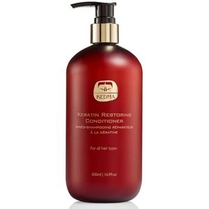 Kedma - Keratin Repair Conditioner - For Damaged and Treated Hair - Smoothing, Nourishing and Protecting - Sulfate, Paraben, Silicone Free - 500ml