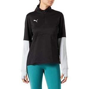 PUMA Dames Individualliga 1/4 Zip Top Sweat