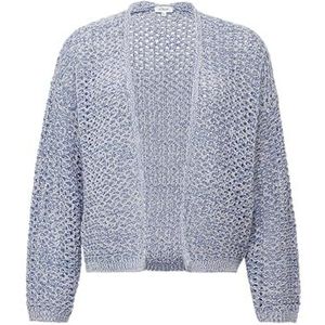 s.Oliver - Gebreid Vest - Pastellila - Lange Mouw - V-hals