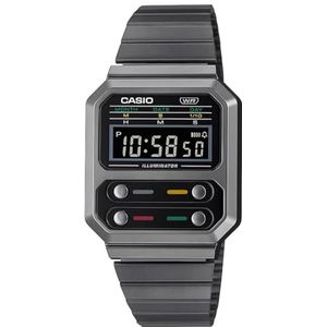 Casio F100 klassiek grijs uniseks horloge A100WEGG-1AEF