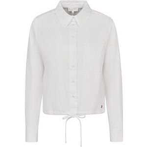bugatti Vrijetijdsblouse voor dames, 1:1 mouw, wit-10, 38