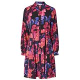 Yas - Kaya - Korte Jurk - Met Lange Mouwen - All-over Patroon