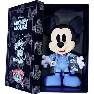 SIMBA 6315870306 Disney Viering Mickey Mouse, Mei Editie, Exclusief voor Amazon, 35 cm Pluche Figuur in Geschenkdoos, Speciale Editie, Verzamelobject
