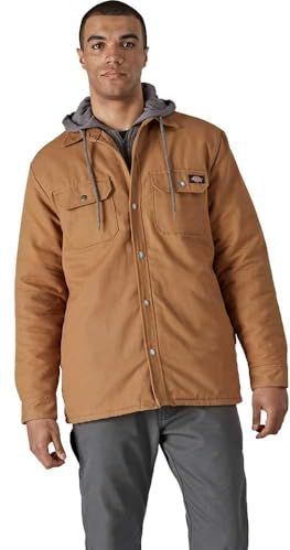 Dickies - Duck Shirt Jack - Jas - Brown Duck - Waterafstotend