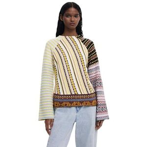 Desigual - Trui 'Ethnic' - Gemengde Kleuren - Gebreide Trui