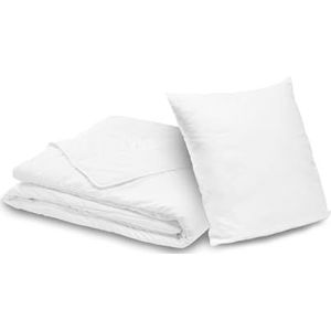 Bleu Calin LKS25 Home Collection Ontworpen dekbed met kussen Polyester/Polypropyleen Wit Pack 200 x 140 cm