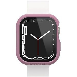 OtterBox Eclipse Watch-bumper met geïntegreerde glazen schermbeschermer voor Apple Watch Series 9/8/7 - 45mm, gehard glas, valbestendig, slanke beschermhoes voor Apple Watch, Rose
