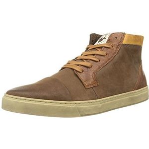 Kost kinska, heren hoge sneakers, Bruin Marron Cognac, 43 EU