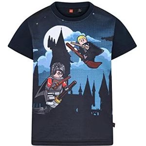 LEGO Harry Potter Unisex T-shirt LWTaylor 321, 590 Dark Navy, 104