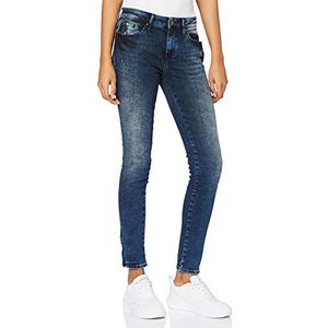 Mavi Adriana Zip Skinny jeans voor dames, blauw (Ink Blue Glam 27389), 30W x 30L