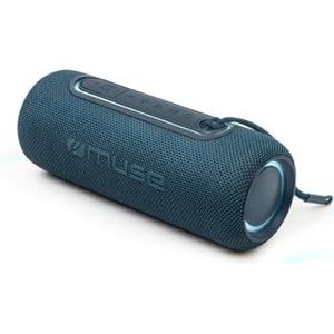Muse - Bluetooth Luidspreker - Blauw - Compact