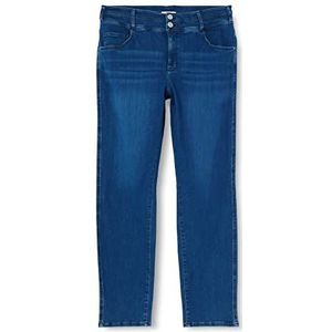 Triangle Jeans voor dames met slanke pasvorm, Blauw, 46