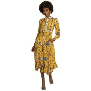 Mint & Mia Damesjurk, barlamina-jurk, meerkleurig, normaal, Meerkleurig, 44