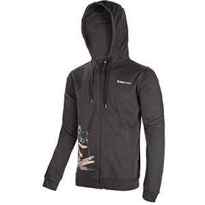 Trangoworld - The Lonely Hoodie - Hoodie - Groen - Organisch Katoen