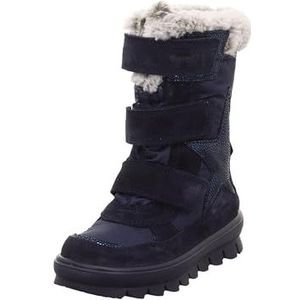 Superfit Mädchen FLAVIA warm gefütterte Gore-Tex Stiefel, blau 8000