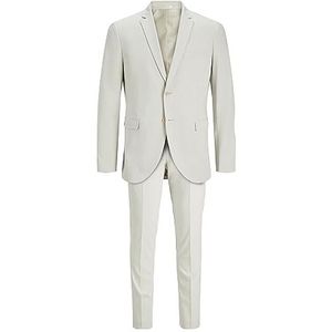 JACK & JONES Jprfranco Suit Noos pak voor heren, Moonstruck/Fit: super slim fit, 48