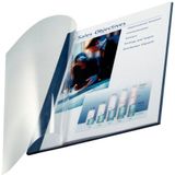 Leitz 74140035 boekenbindemap impressBIND, Soft Cover, A4, 10,5 mm, 10 stuks, blauw